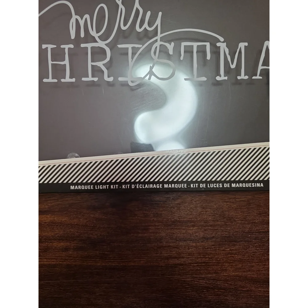 FINAL MARKDOWN Heidi Swapp Christmas‎ Marquee love sign NEW
